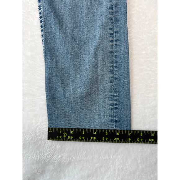 BKE Jake Straight Leg Men Jeans 32x32 Light Wash Distressed Destroyed Denim - Picture 7 of 9